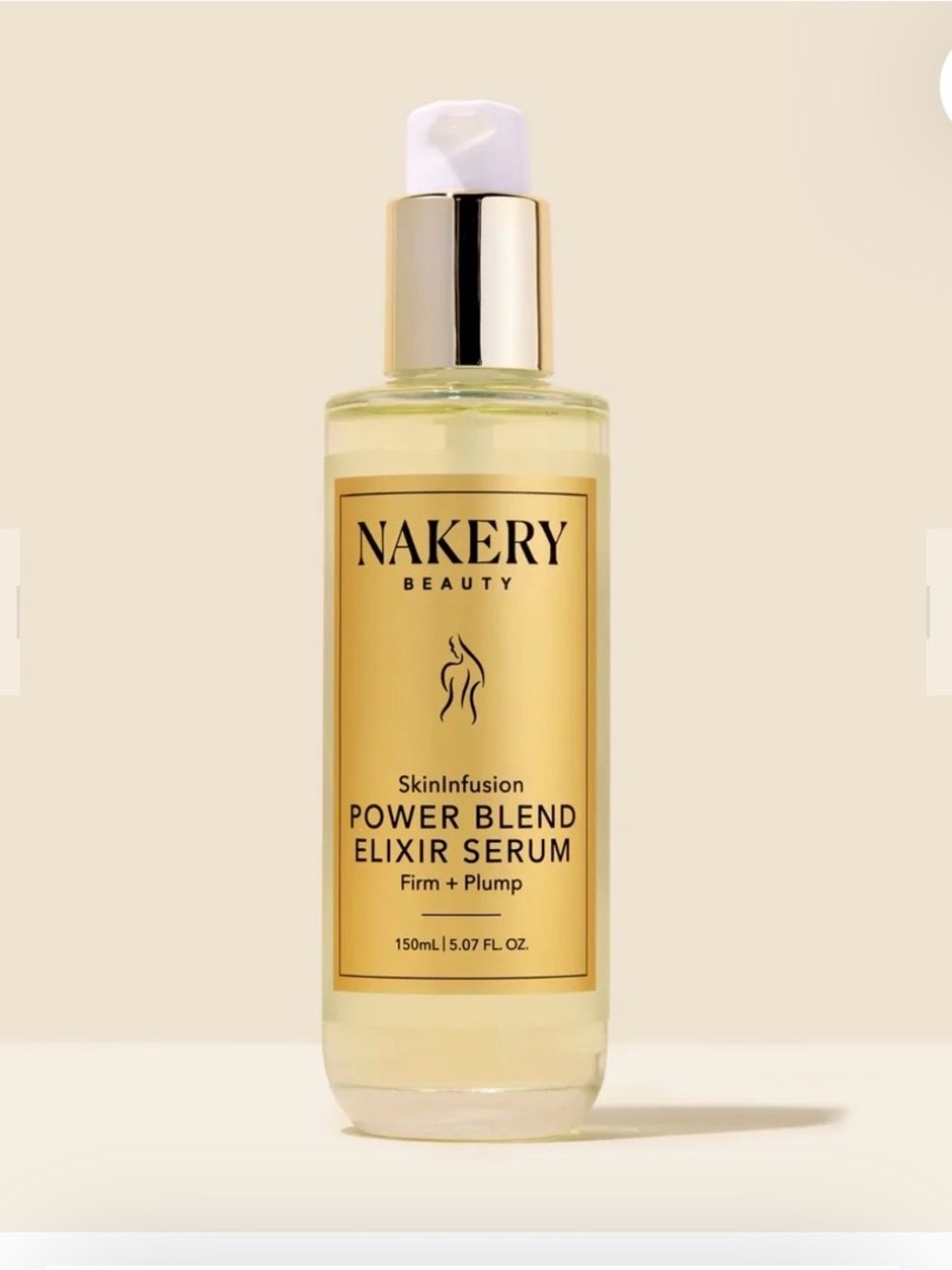 Nakery Beauty Power Blend Elixir Serum - Gold/Clear